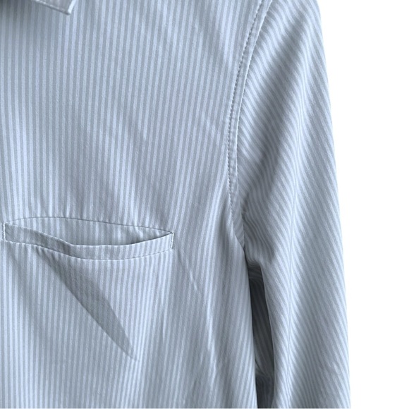Athleta Urbanite Sleek Button Down Shirt Medium - Picture 5 of 7